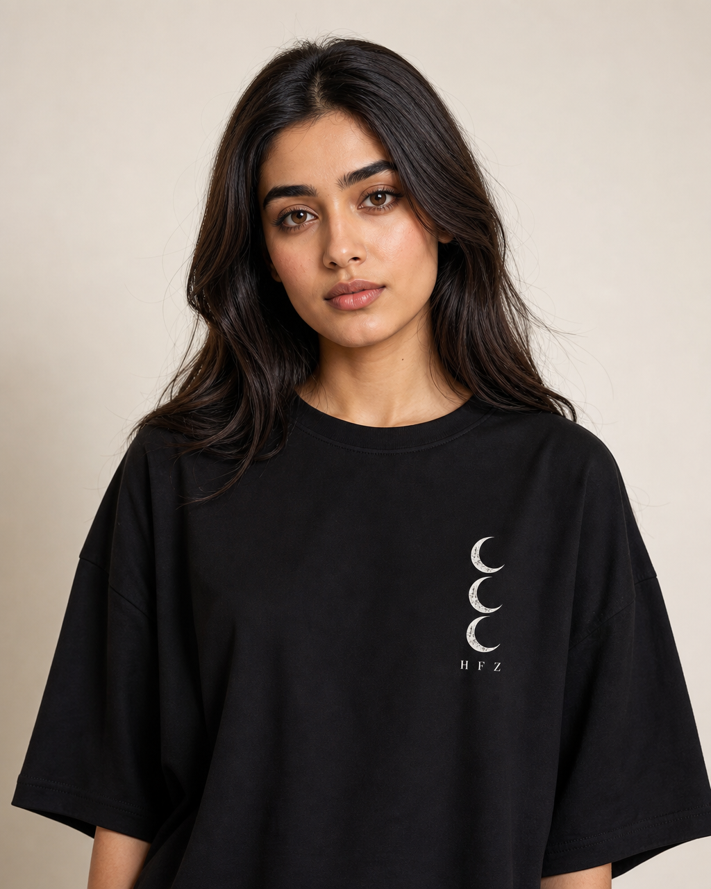 IMAN OVER FEAR Oversized Drop Shoulder T-Shirt