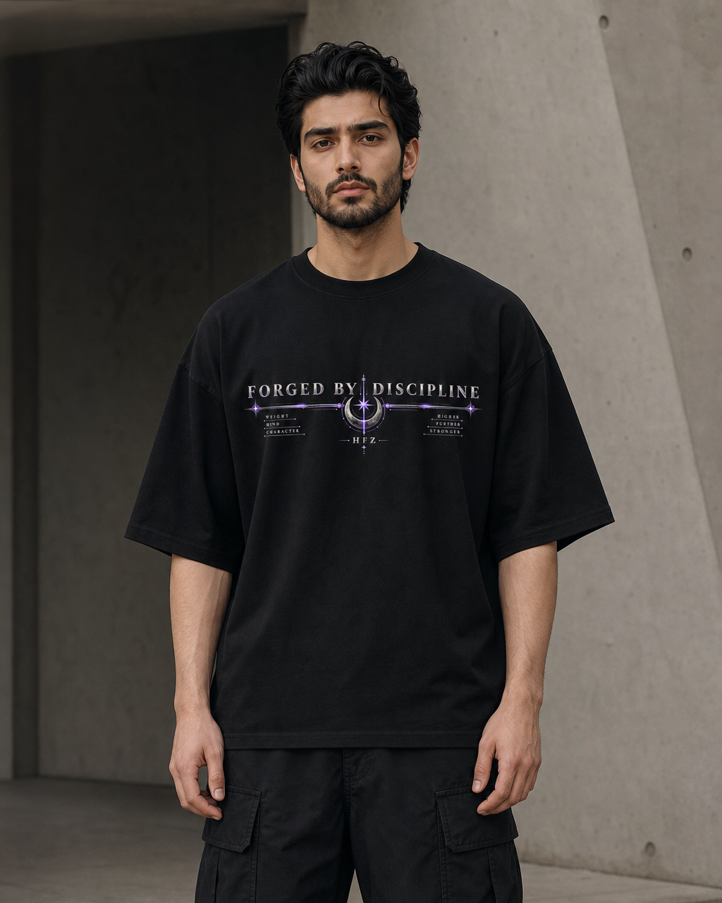 Warrior Oversized Drop Shoulder T-Shirt